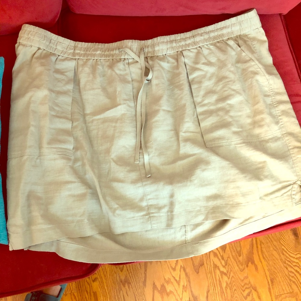 Linen skirt